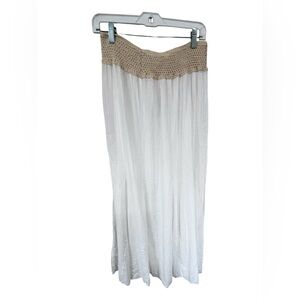 Venus White Maxi Skirt